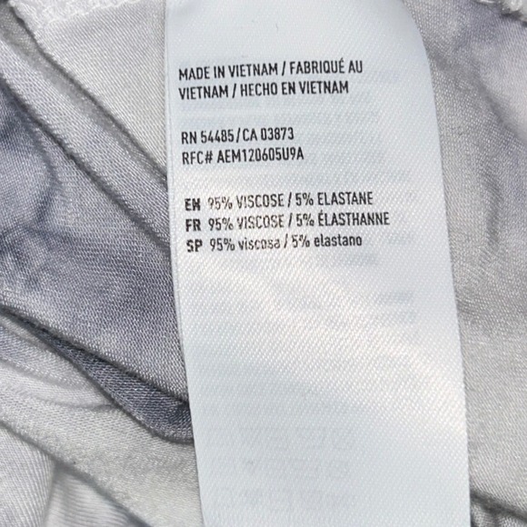 AE Soft & Sexy Flare Sleeve Tie Dye Top Size S Boho Chic Coastal Wanderlust - Picture 9 of 9